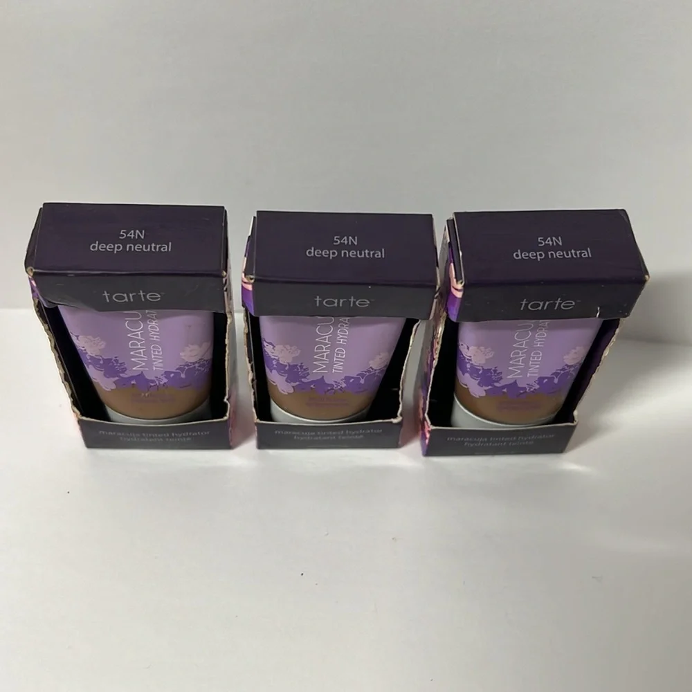 Tarte Tinted Hydrator 54N Deep Neutral (Lot of 3)TS